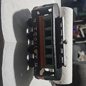 Cast iron trolley vintage #14 by John Wright Foundry USA